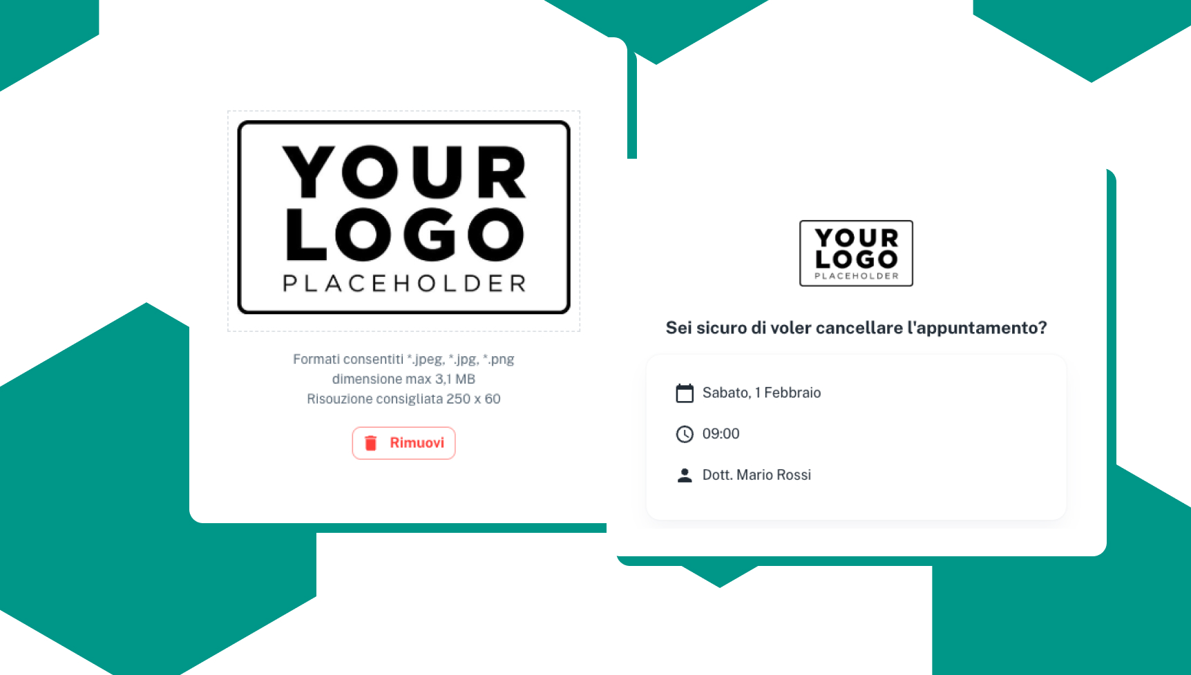 Personalizzazione Logo Pazienti
